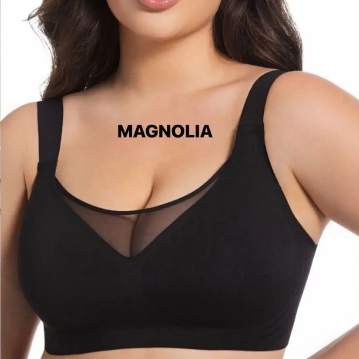 Biustonosz damski bezszwowy Magnolii L-XL-XXL