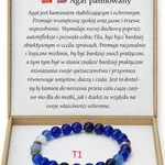 Bransoletka z Naturalnego Agatu T1