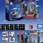 Zabawki Klocki Magnetyczne My World 184PCS