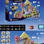 Zabawki Klocki Magnetyczne My World 168PCS