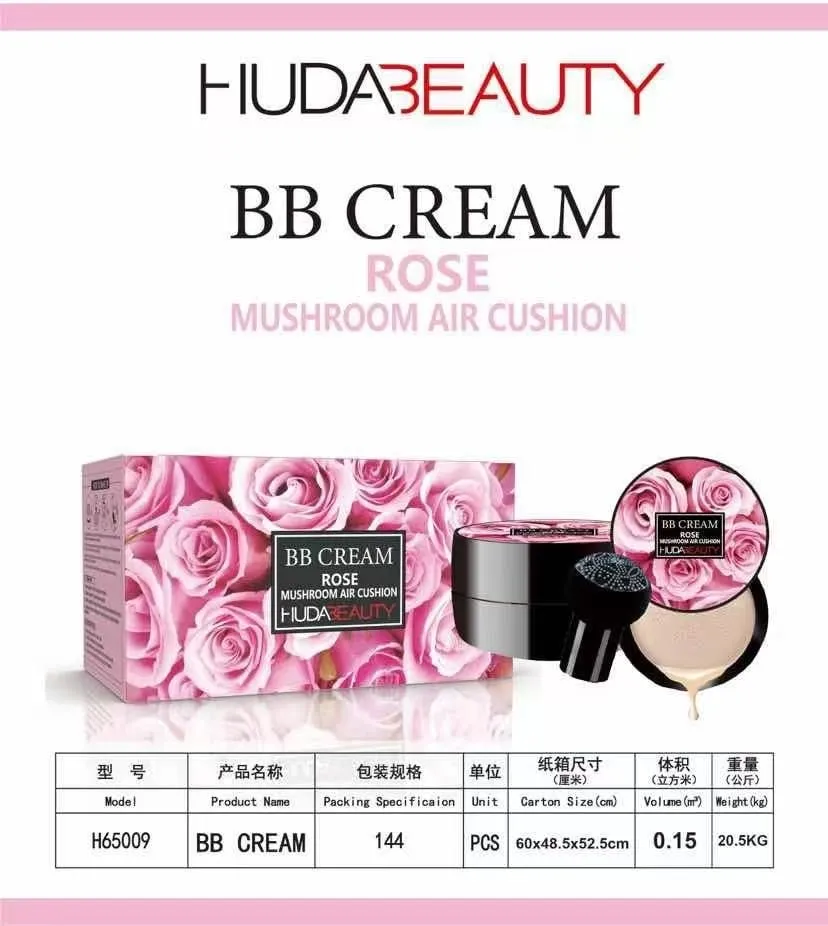 Krem BB Huda Beauty Rose Mushroom Air Cushion HG5009