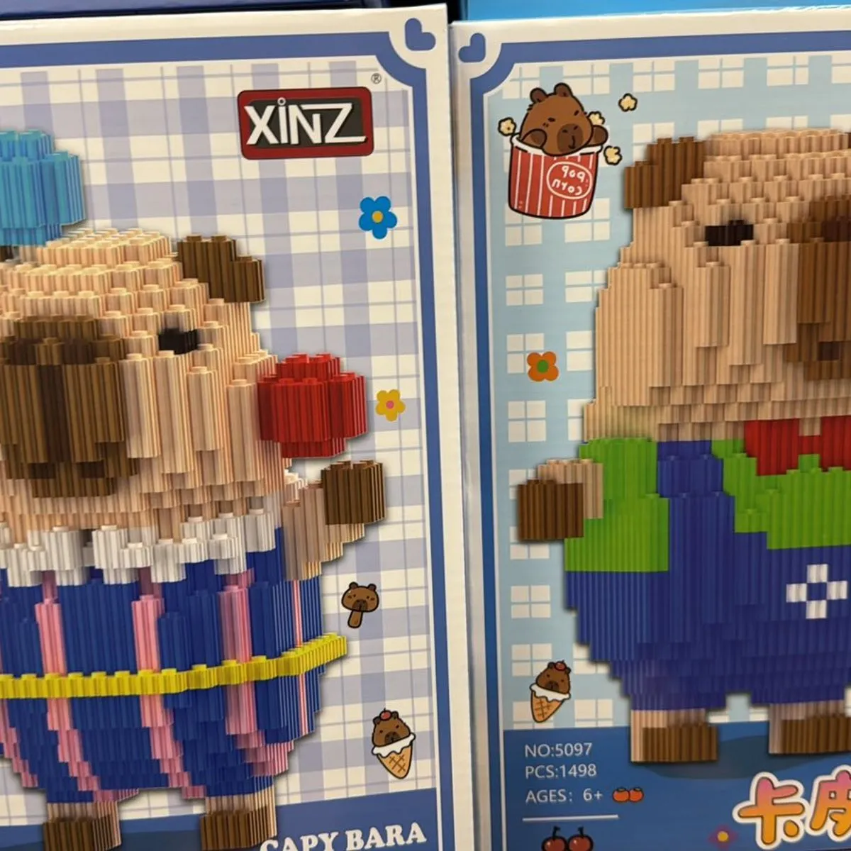 Zabawki Klocki Kapibara Capybara XINZ