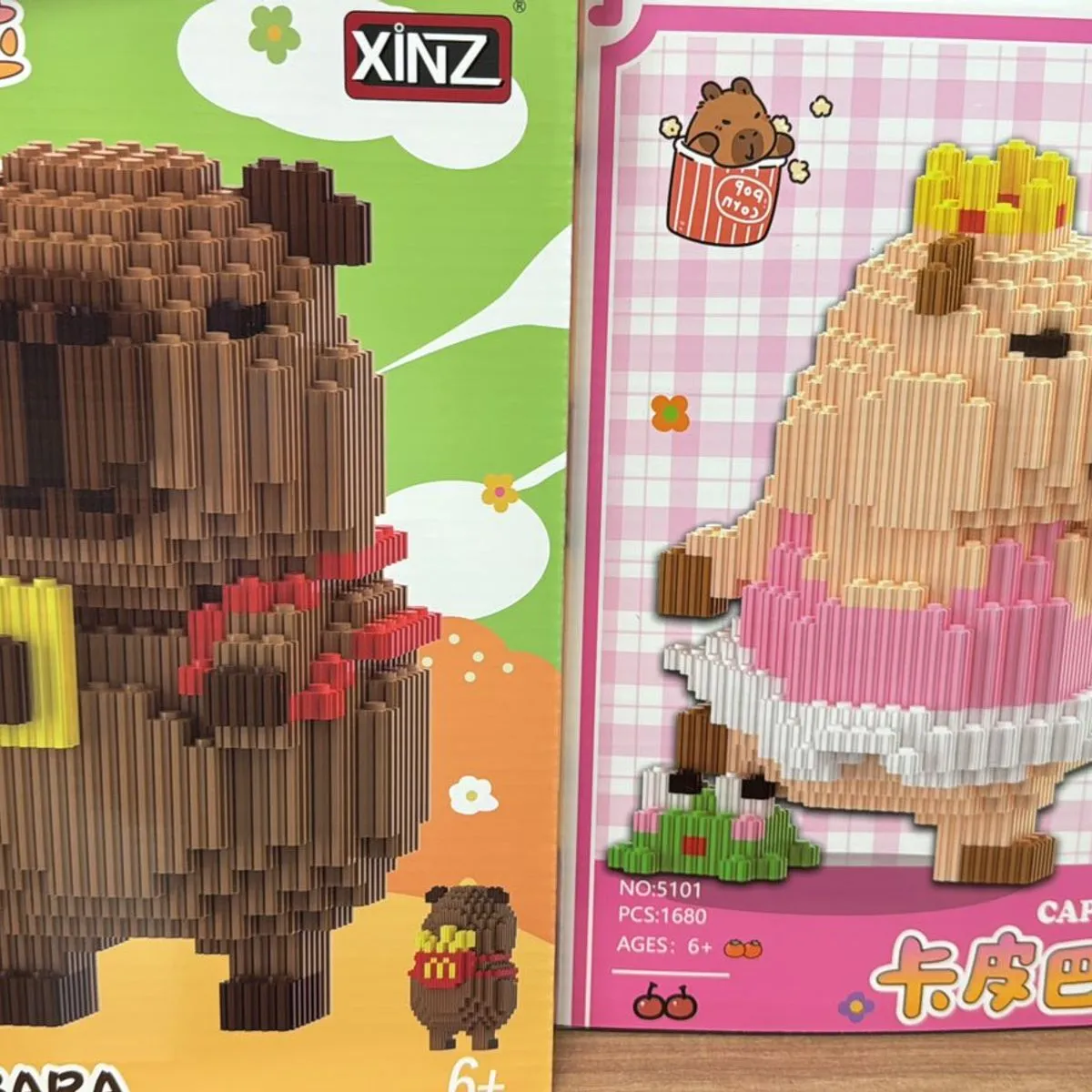 Zestaw Klocków Nanoblock Kapibara 154 pcs