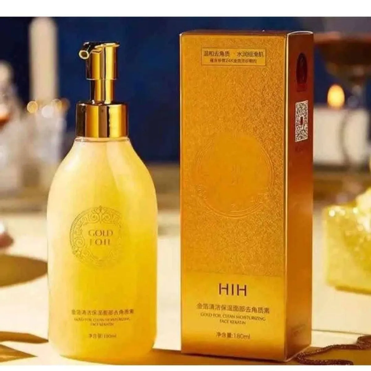 Żel złuszczający do twarzy Gold Foil 100ml
