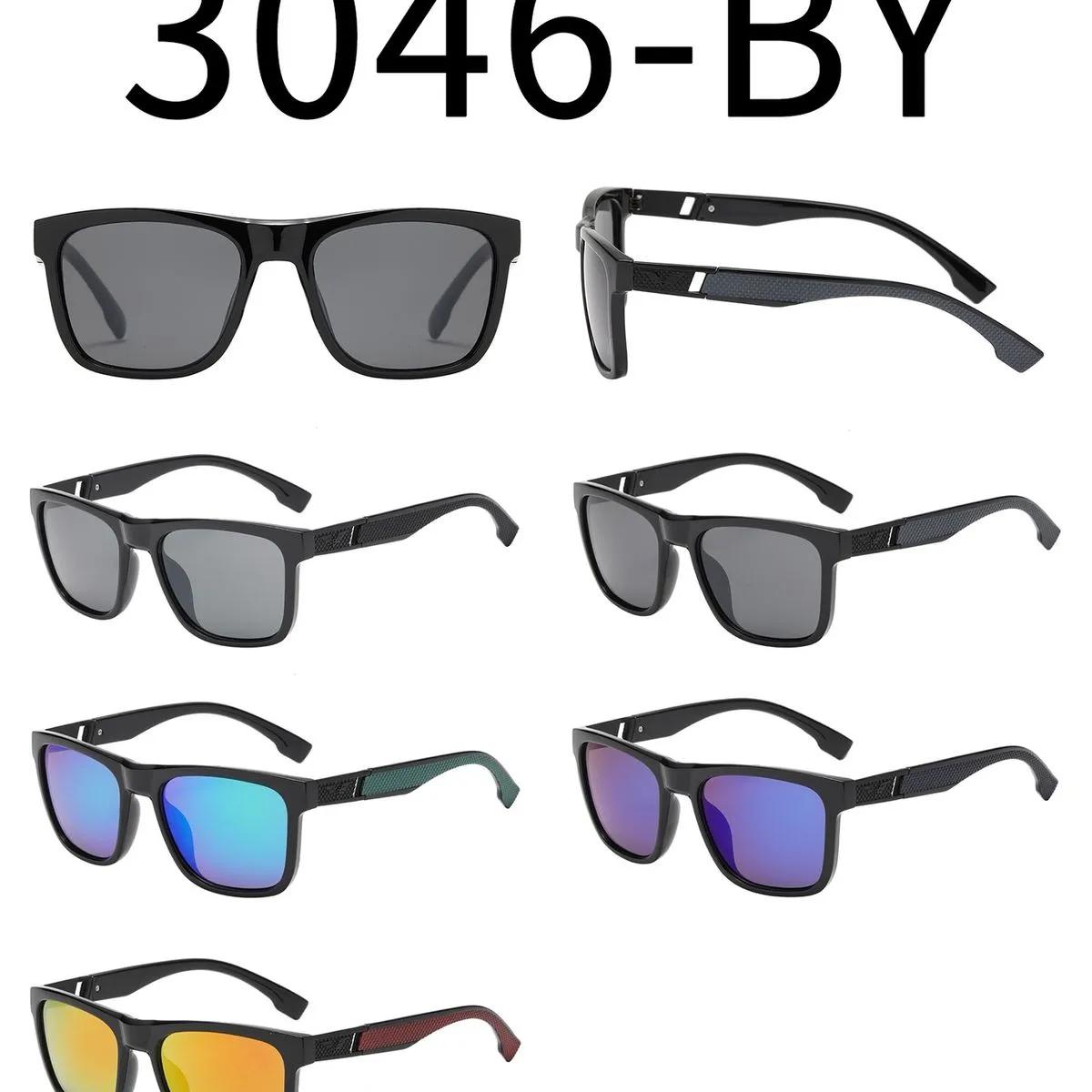 Okulary przeciwsłoneczne 30446-BBY czarny model