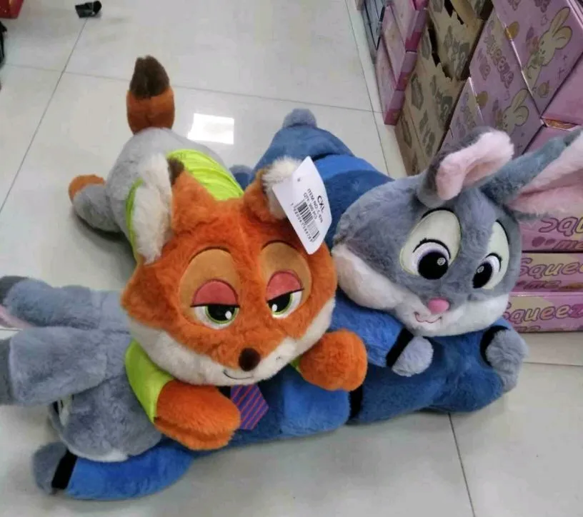 Maskotka Pluszowa Zootopia Nick Wilde Judy Hopps 60cm