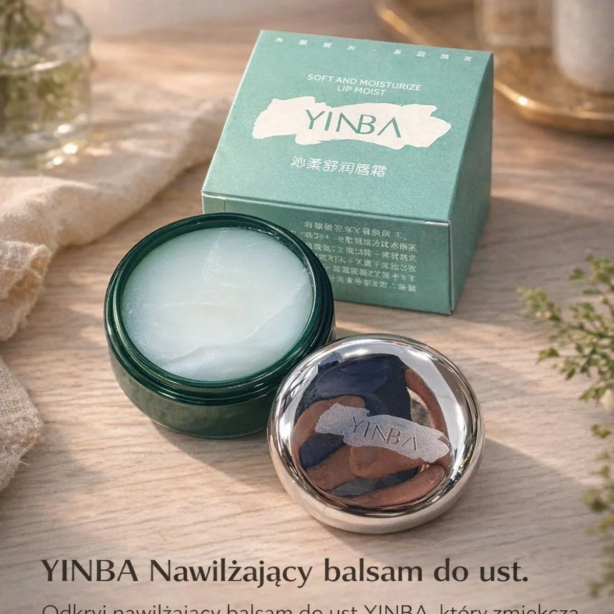 YINBA Nawilżający balsam do ust