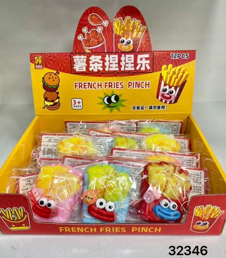 Gniotek Squeeze French Fries Pinch - Frytki Antystresowe 12 szt.