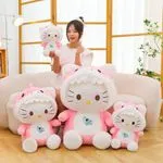 Maskotka Pluszowa Hello Kitty w stroju rekina różowa 60cm