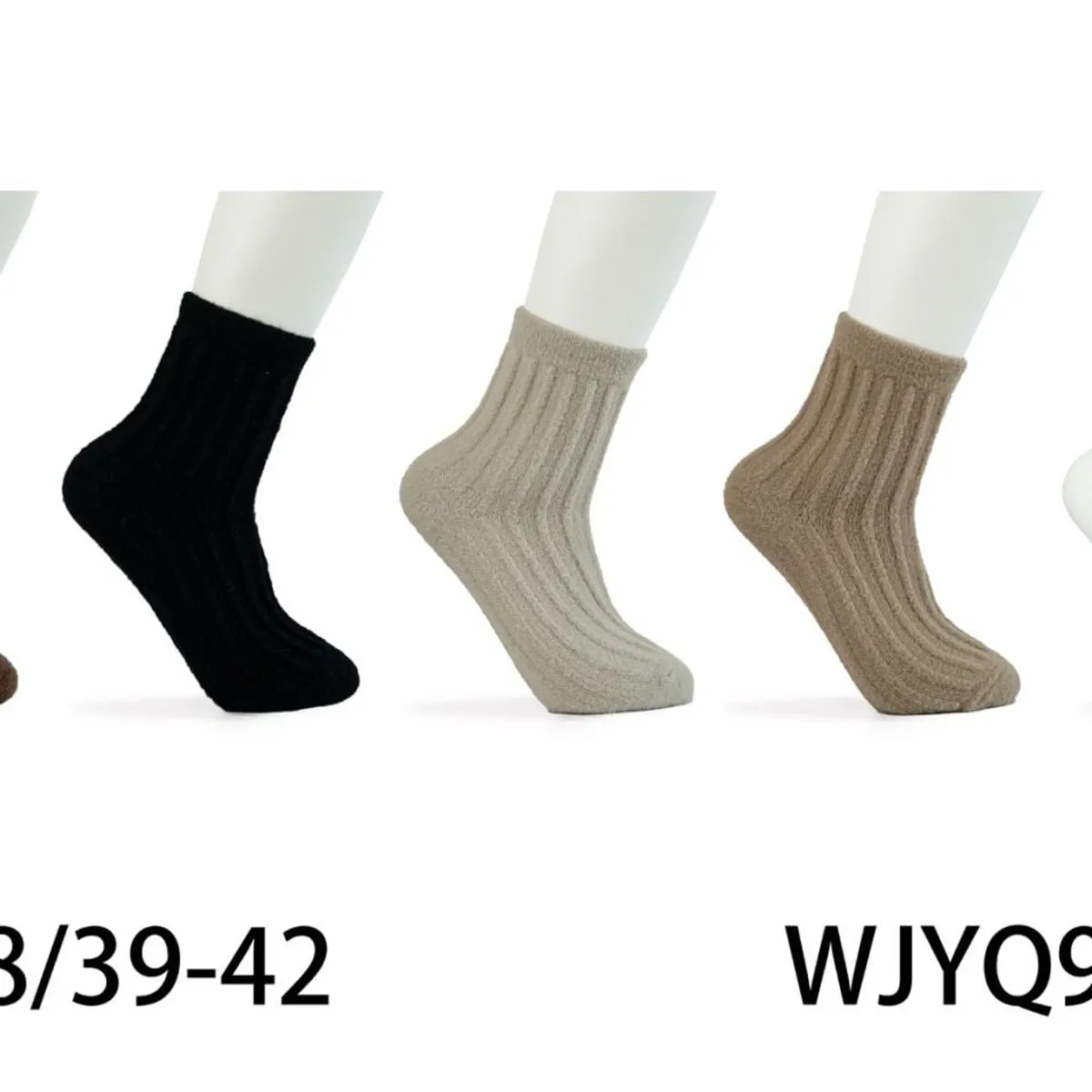 Skarpetki damskie ankle 4 kolory roz. 35-38/39-42