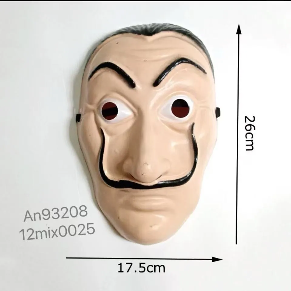 Maska Halloween Profesor 26x17.5cm