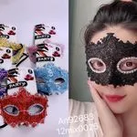 Maski Halloween i Karnawałowe 12 szt mix kolorów