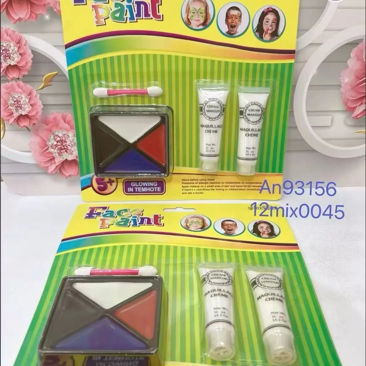 Face Paint Sticks Push Up 4 kolory A9315