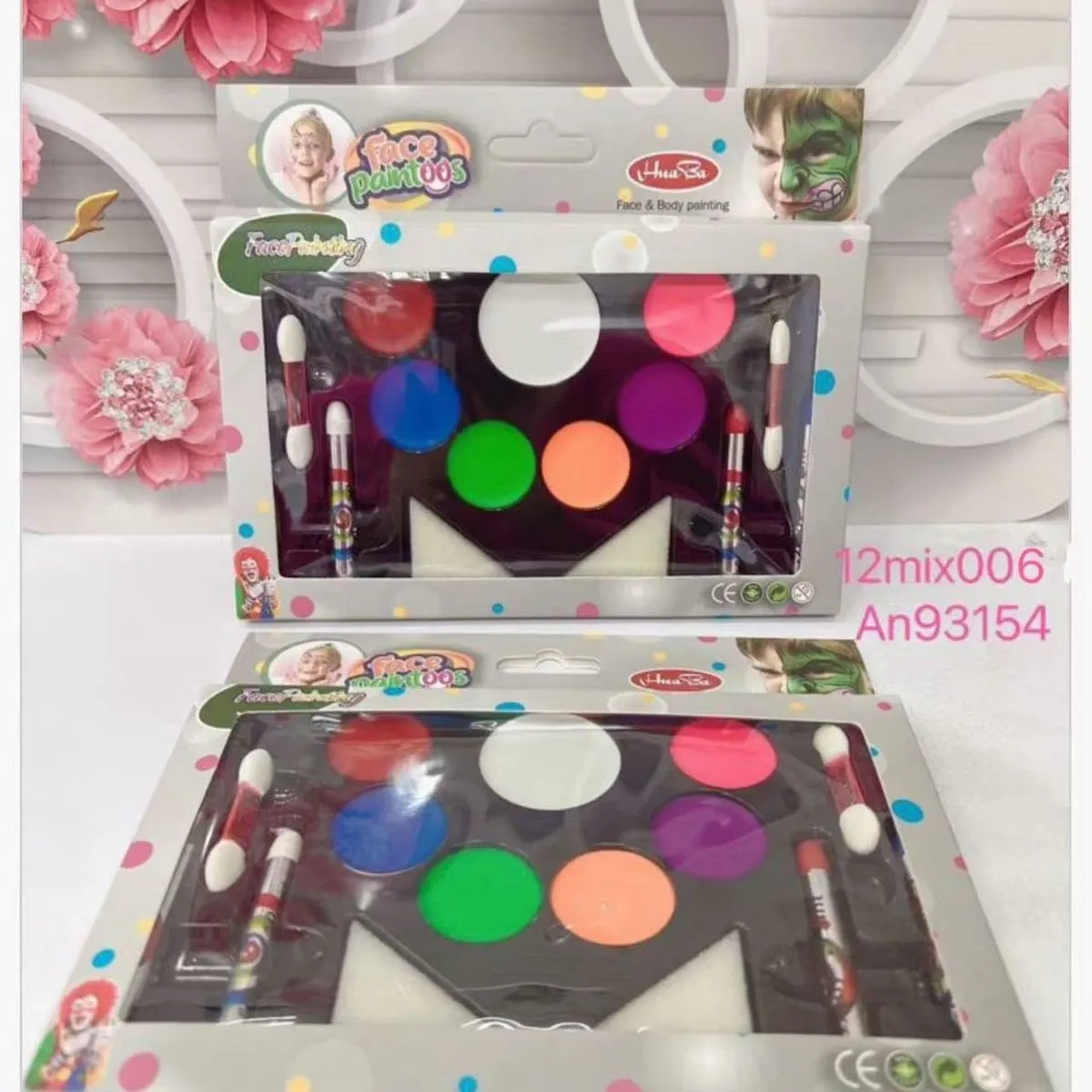Face Paint Sticks Push Up 12 szt