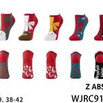 Skarpetki damskie świąteczne wz 35-39/38-42, 40 szt