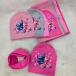 Komplet Czapka+Komin Disney Stitch dla Dzieci