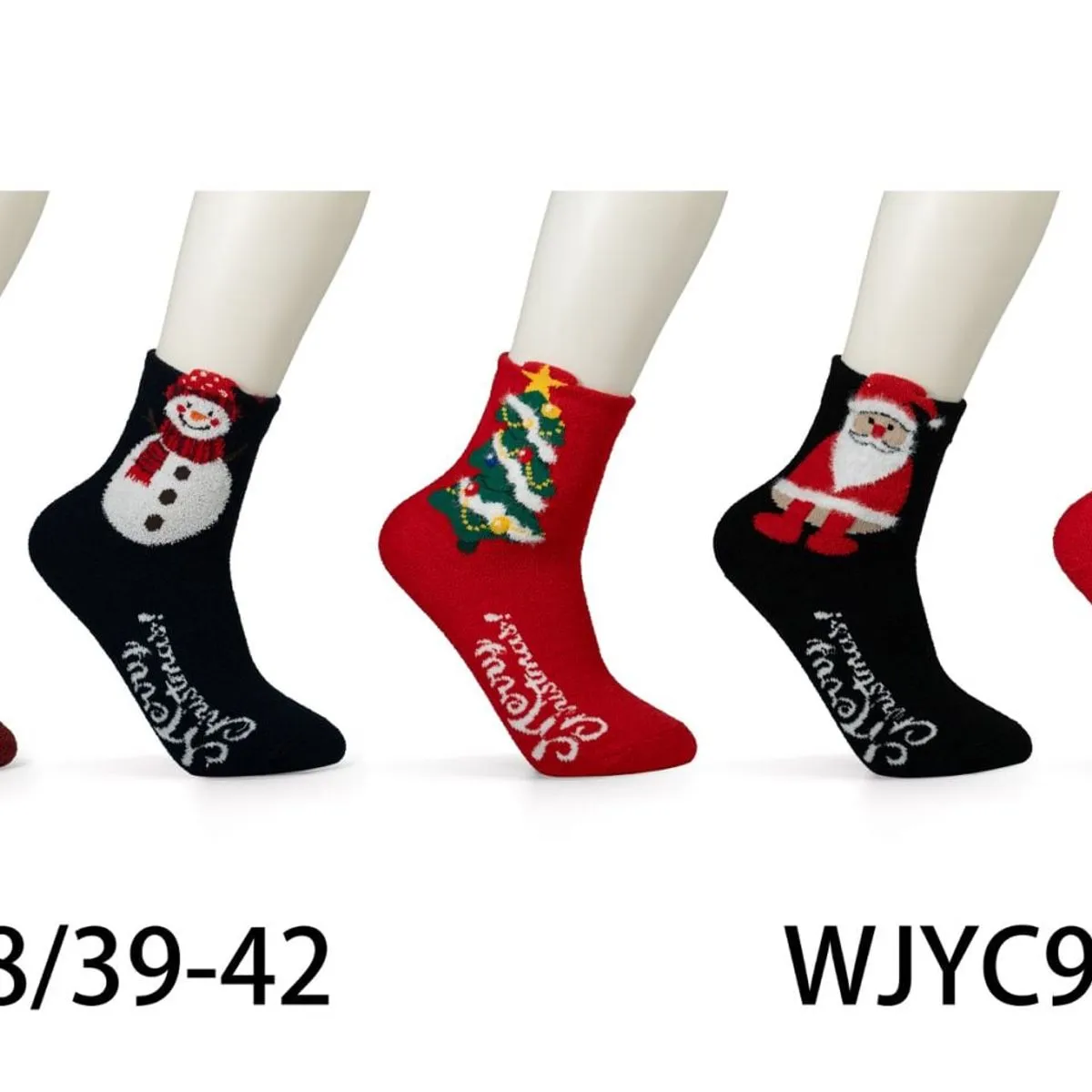 Skarpetki damskie świąteczne wzorzyste 35-42 WJYC94780