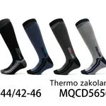 Skarpetki męskie termo zakolanówki 40-44/42-46 MQCD56564