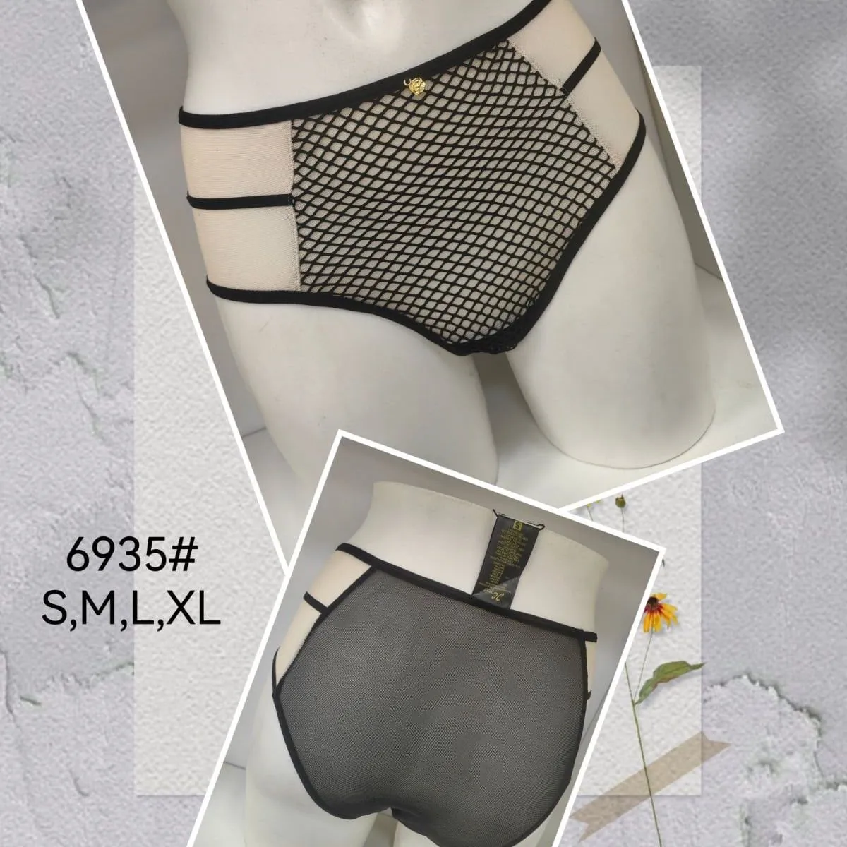 Majtki damskie koronkowe S.M.L.XL 6935