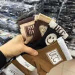 Skarpetki damskie z nadrukami PRADA, Gucci,