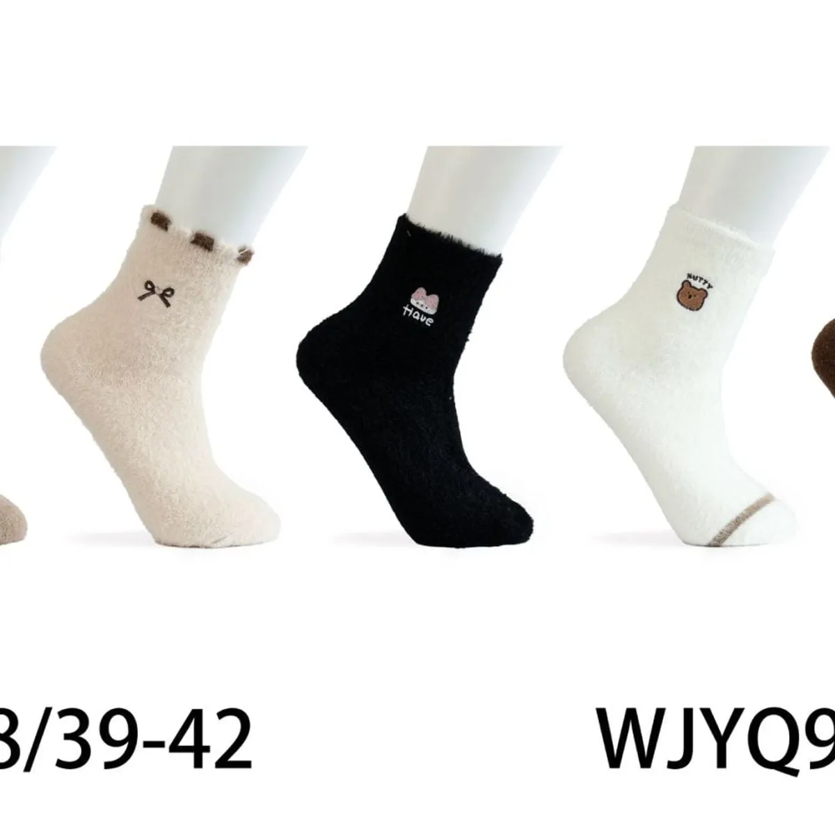 Skarpetki damskie z nadrukami 35-38/39-42