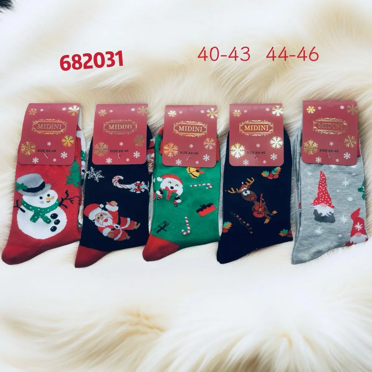 Skarpetki męskie świąteczne MIDINI 40-43/44-46 682031