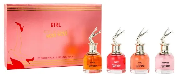 Zestaw perfum Girl 4x30ml