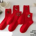 Skarpetki damskie świąteczne SO&LI rozmiar 35-38/40-41