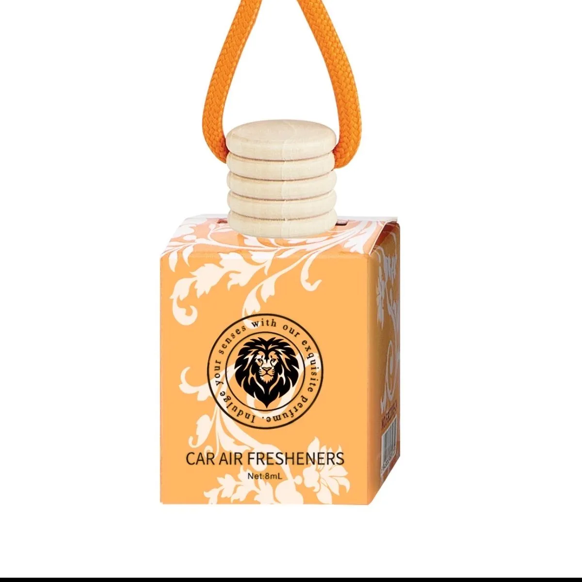 Zapach do samochodu Car Air Fresheners z pomarańczowym pudełkiem