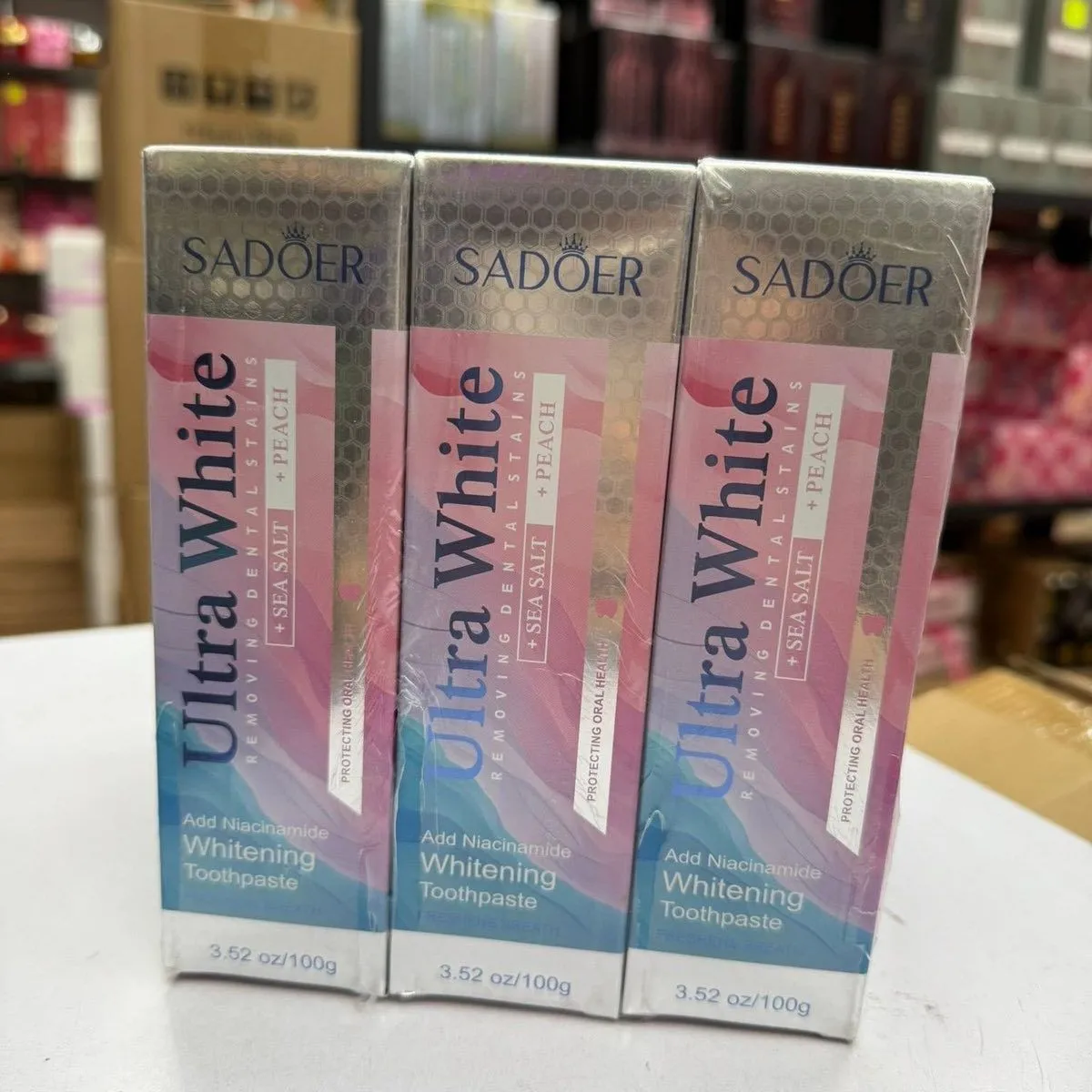 Pasta do zębów Sadoer Ultra White 3oz/85g biała