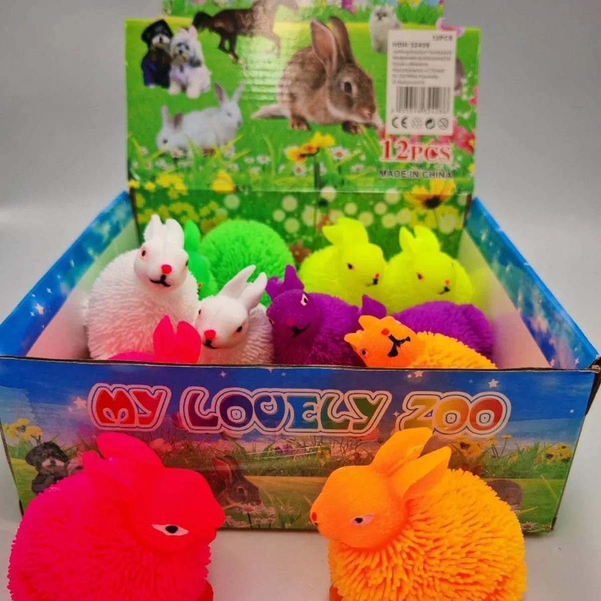 Gniotki Squeeze Toys My Lovely Zoo - Zwierzątka 12 szt