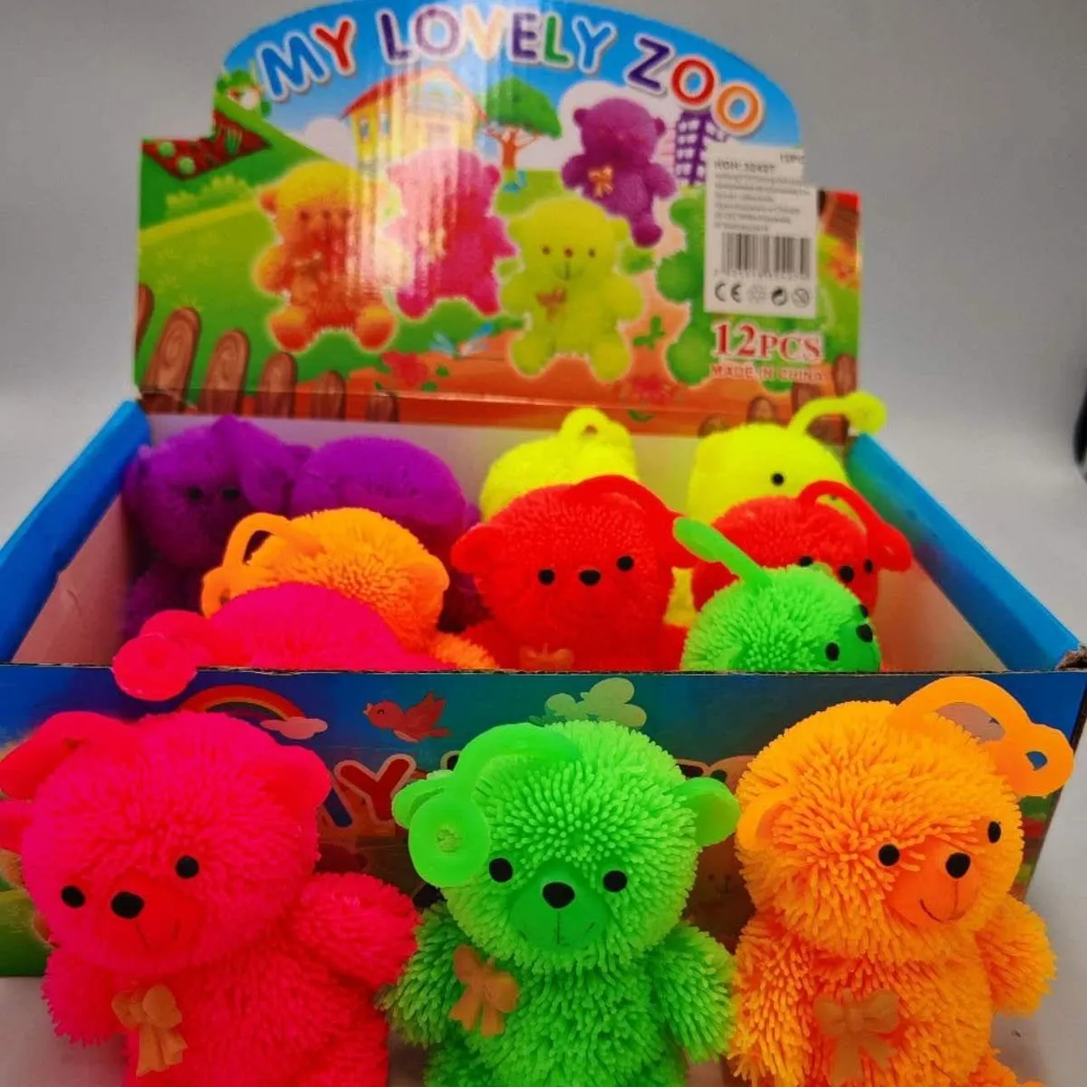 Gniotki My Lovely Zoo Squeeze Toys 12 szt