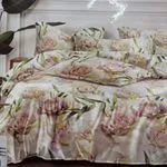 Komplet Pościel 4CZ 200/220 Różowe Róże