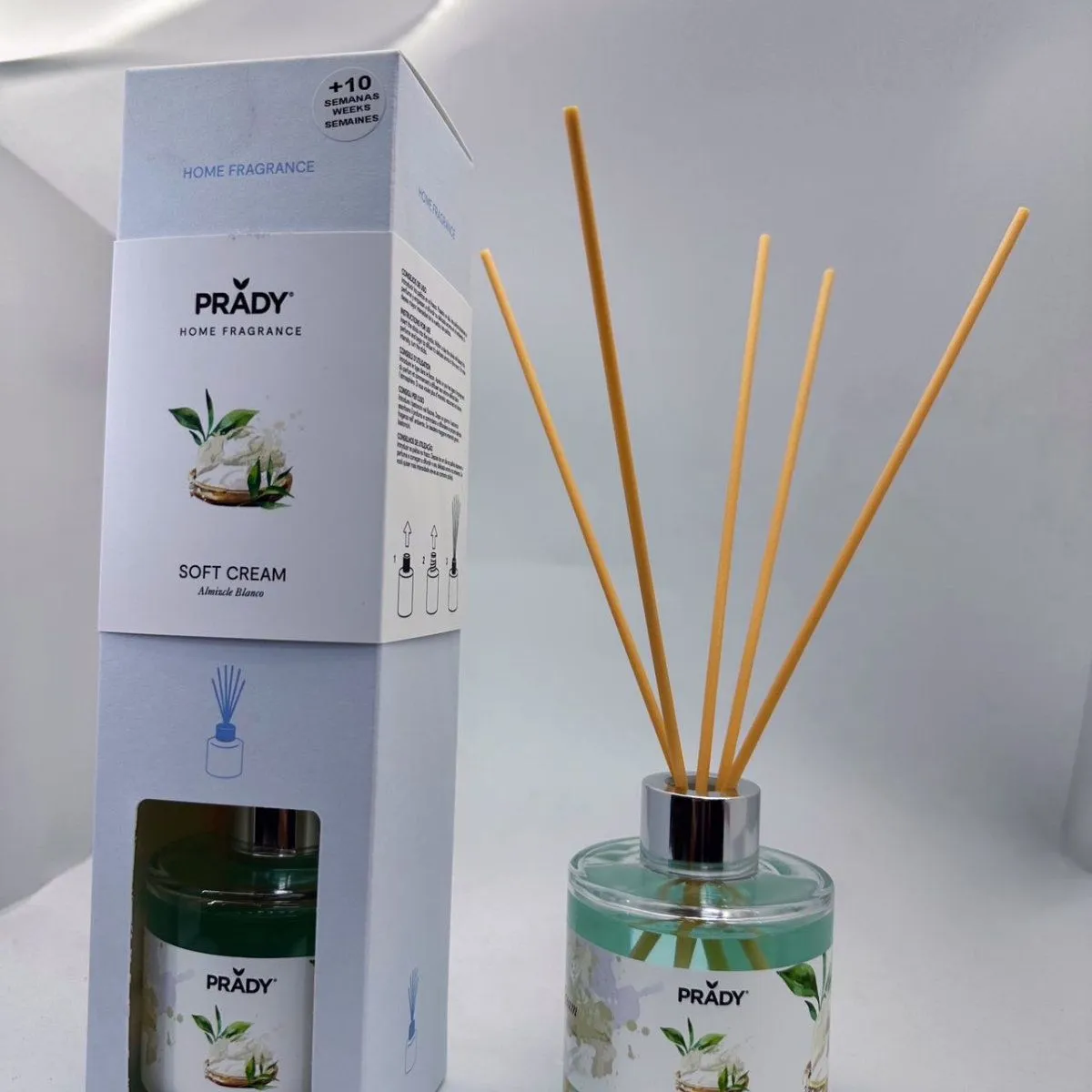 Dyfuzor zapachowy Prady Soft Cream z patyczkami 6 szt