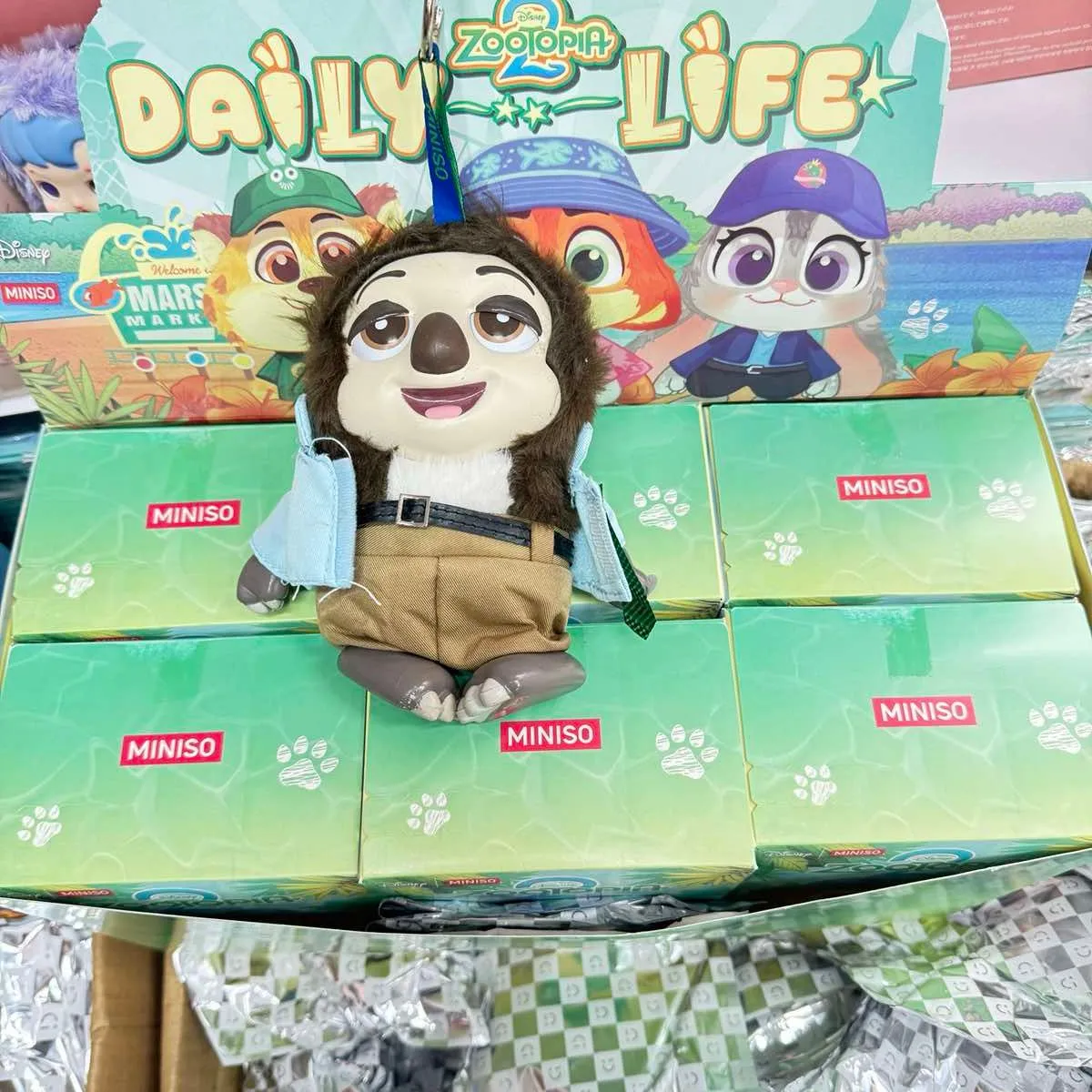 Maskotka Miniso Zootopia Judy Hopps z Nickiem