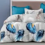 Komplet Pościel 4CZ 200/220 Motyw Pióra B24