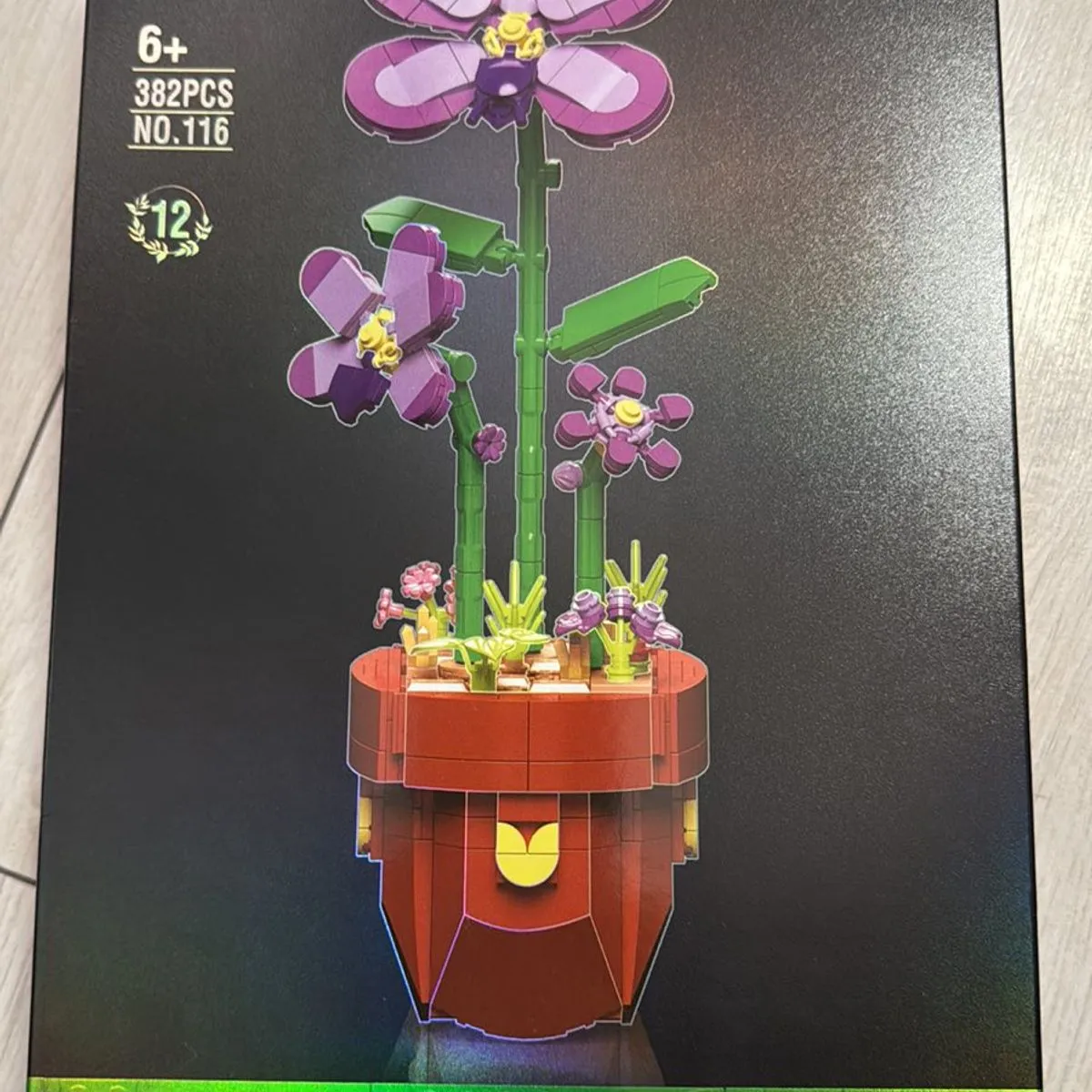 Klocki LEGO Flowers 386 pcs 6+ Kwiaty w doniczce