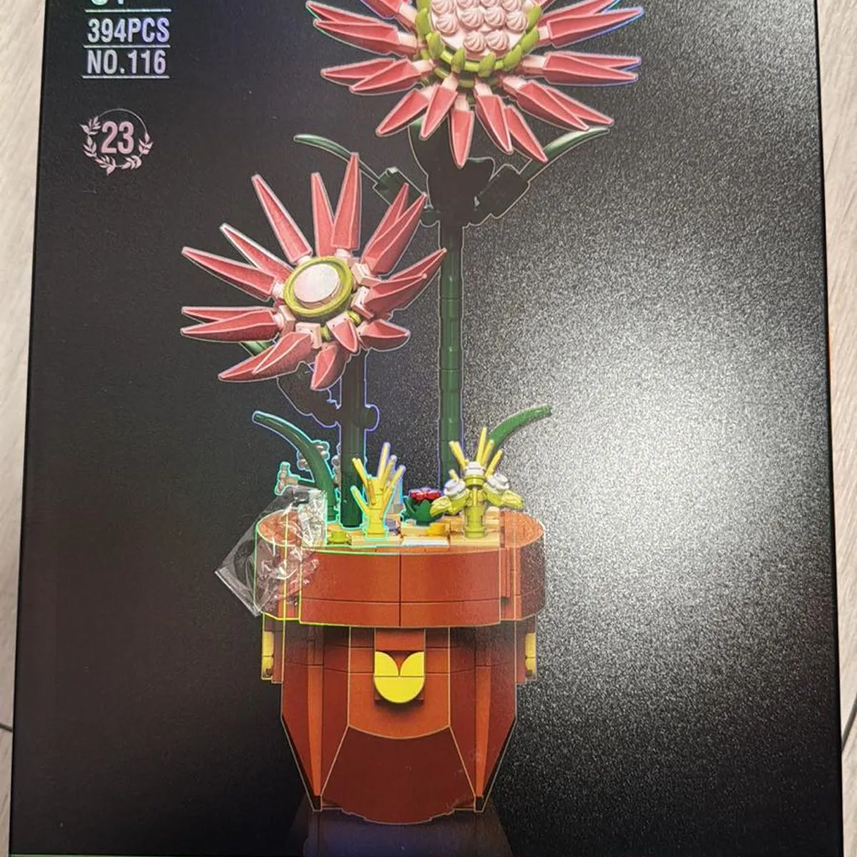 Zabawkowe klocki Flowers Zenga 38 pcs No.118