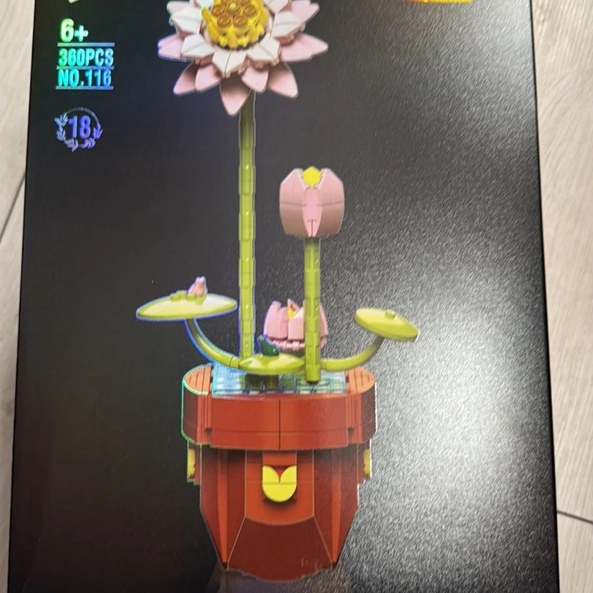 Klocki Flowers Kwiaty 360 elementów 6+ lat