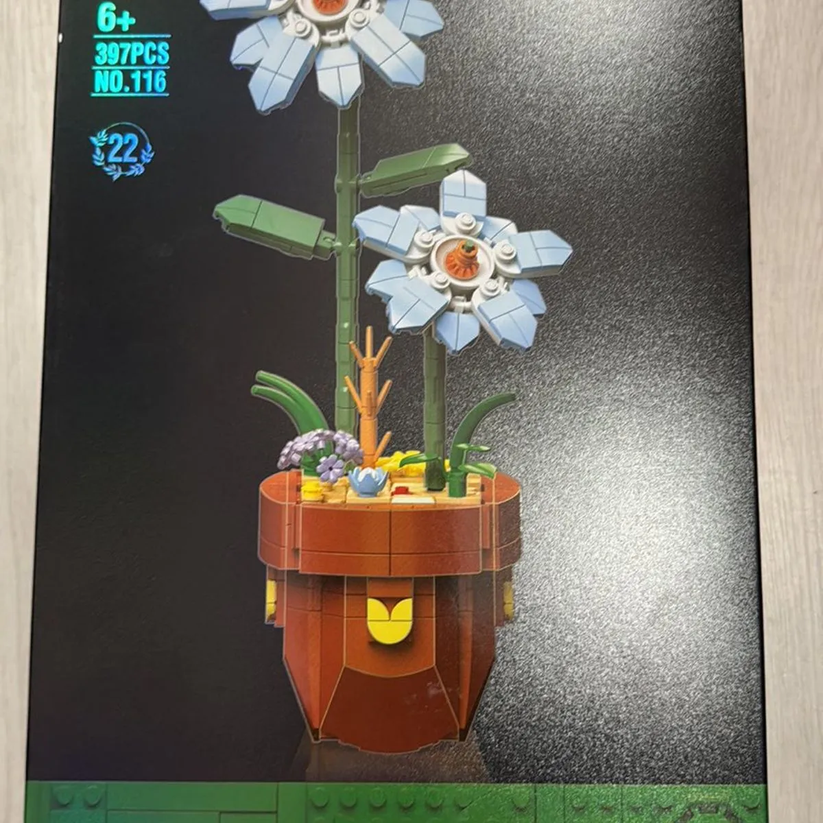 Klocki Kwiaty Zuru Flowers 6+ 122 szt