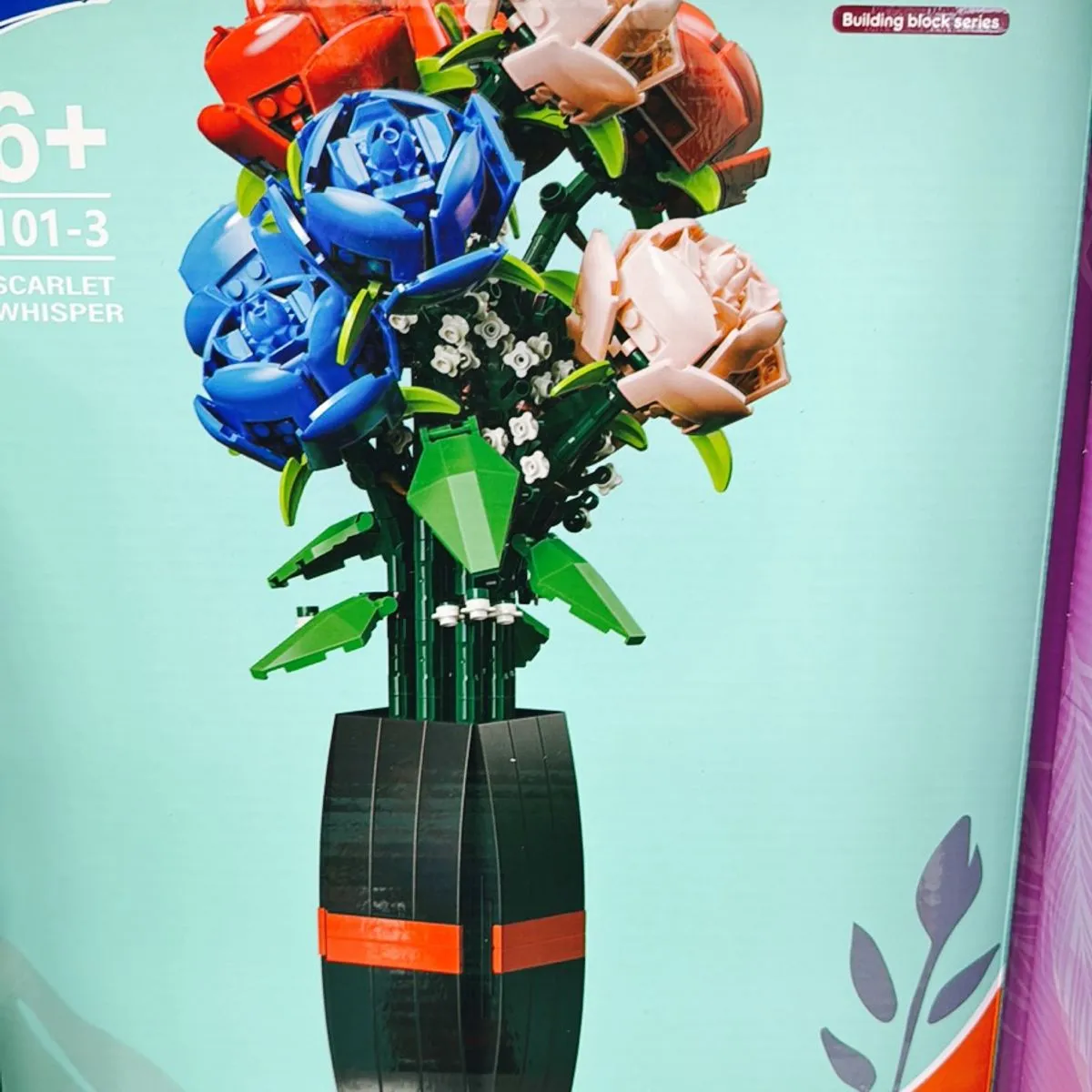 Klocki Flowers Eternal Love 01-3 wiek 5+