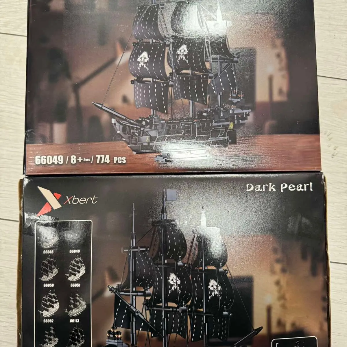 Klocki Dark Pearl 774PCS statek piracki Xbert