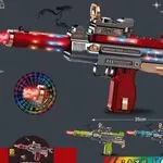Pistolet na podczerwień z światłami LED 35cm