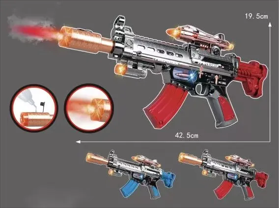 Pistolet na wodę AK-47 z podświetleniem 42,4 cm