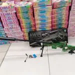 Pistolet na kulki AWM sniper zielony kamuflaż