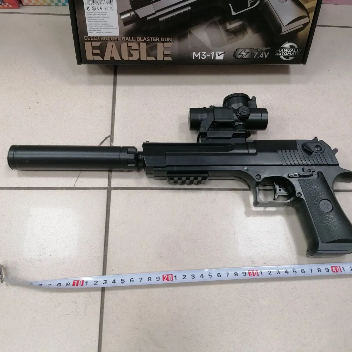 Pistolet na kulki Eagle M416 6V czarny