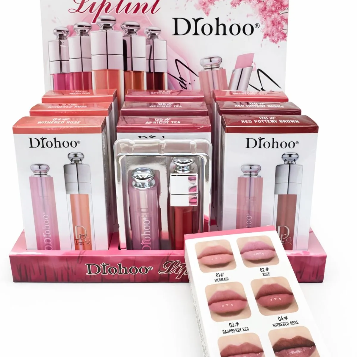 Liptint Diohoo Travel Collection 12 szt