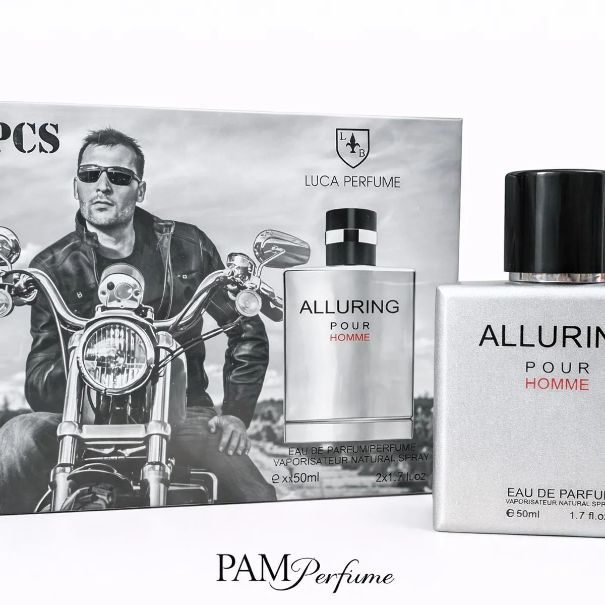 Zestaw perfum męskich Alluring Homme 2x50ml