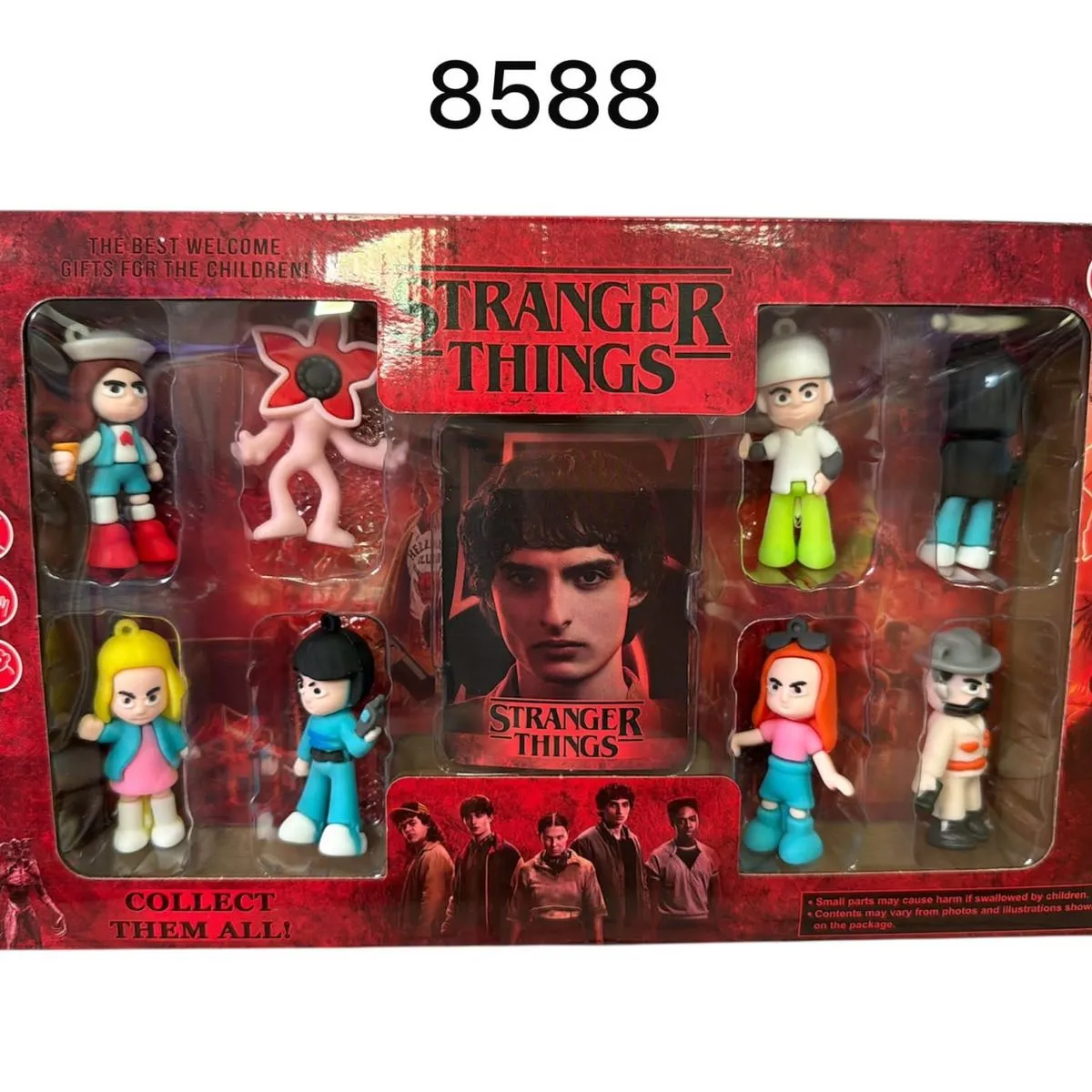 Zestaw figurek Stranger Things 8 szt 3+ 8588