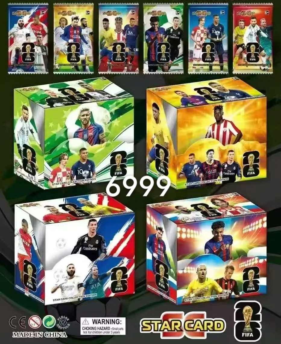 Zabawki Karty Piłka 30 Kart FIFA Star Card